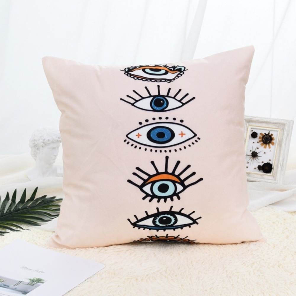 All Seeing Eye Throw Accent Pillow Case Cover